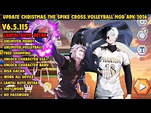 Download The Spike Cross MOD APK 2025 v6.5.115 (Unlocked Everything, Money, Max Level).