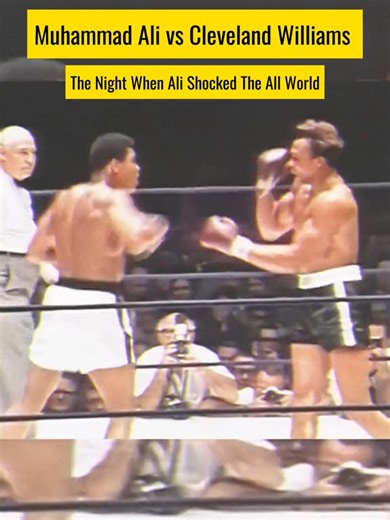 126K views · 1.7K reactions | Muhammad Ali vs Cleveland Williams | King of Boxing Matches TV | Facebook
