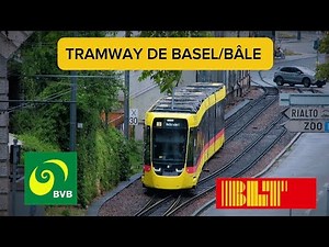 TRAMWAY DE BASEL/BÂLE - Réseau BVB et BLT - Saison 2025