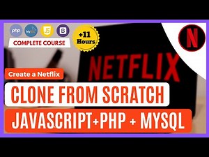 Create a Netflix clone from Scratch JavaScript PHP + MySQL