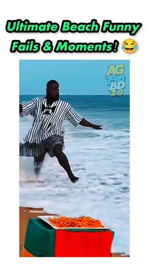 Funny Beach Fails and Funny Moments 😂 #funny #comedy #trending #viral