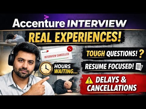 Accenture Interview Much Watch | Real Experiences from Many Candidates🫡 #accenture #interview #video