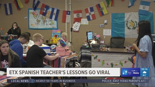 CBS19 SPECIAL REPORT: East Texas Spanish teacher goes TikTok viral for her unique way of teaching