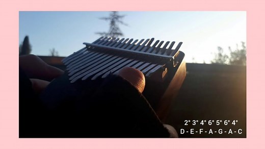 Gravity Falls Theme Song Kalimba Tabs Letter & Number Notes Tutorial - KalimbaTabs.net