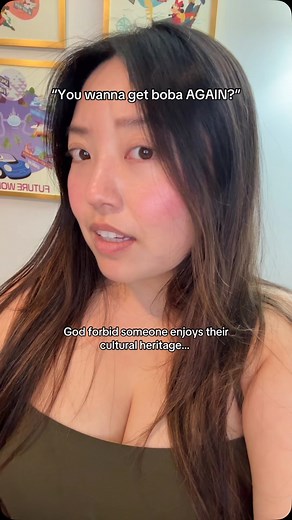 Jennifer Chung • 재연 on Instagram: "I’m Korean but milk tea is in my blood at this point. I was raised on Quickly & Tapioca Express. #aapi come on. #asianamerican #koreanamerican #boba #milktea #godforbid #culturalheritage #milktea #tapioca #comedy #humor"