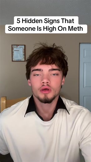 These are the five hidden signs that someone is high on meth. I share for educational purposes only. Stay away from this substance. #addictionawareness #addictionrecovery #addiction #sobrietyjourney