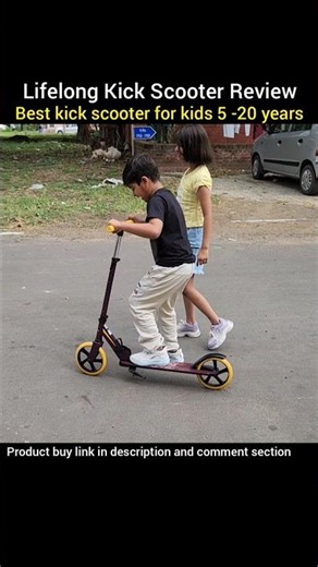 lifelong kick scooter review | lifelong metal kick scooter for kids | best kick scooter for adults