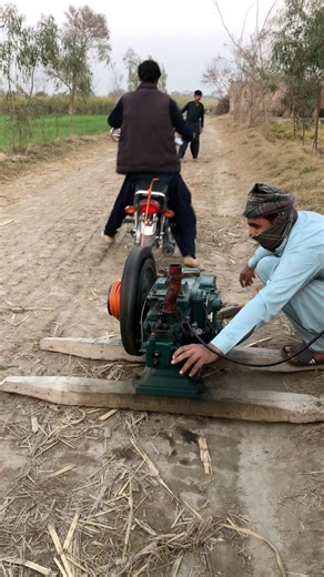 125 help start diesel engine woth nae experiment