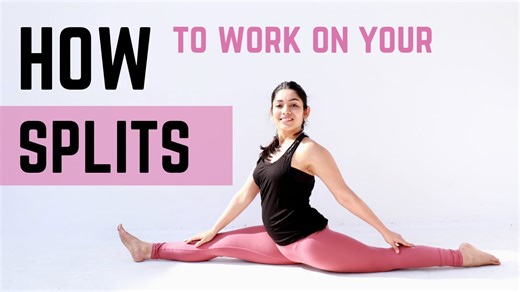 How to Work on Your Splits | 15-Minute Yoga Flexibility Workout for Getting Into a Split