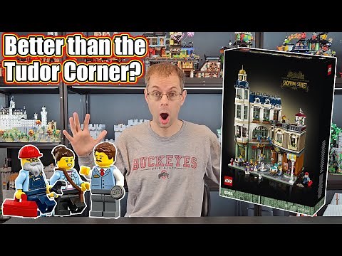 Incredible! 2026 Lego Modular Shopping Street Breakdown