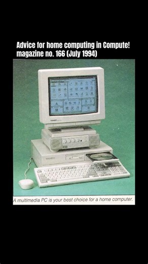 Advice for home computing in Compute! magazine no. 166 (July 1994)