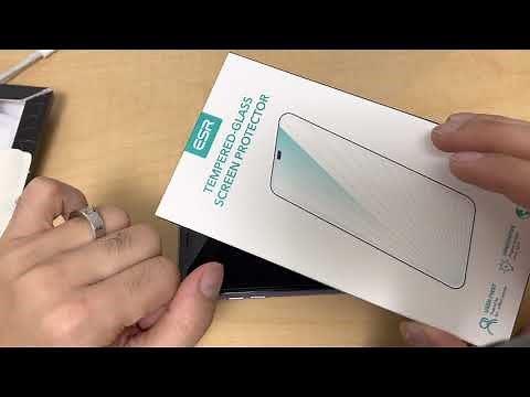 Removing #Ailun Glass Screen Protector and applying #ESR #Screen #Protector- iPhone 11, iPhone XR
