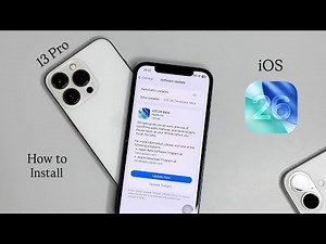 How to Update iPhone 13 Pro on iOS 26 | Install iOS 26 in iPhone 13 Pro/Max