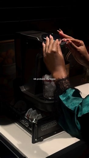 Hope Romeo on Instagram: "No need to leave a tip when I have everything I need right at home 😭❤️ Featuring @bartesian cocktail maker 🥂 #datenight #datenightideas #cocktailmaker #drinkrecipe #cocktailrecipe #mocktailrecipe #pizzanight #movienight"