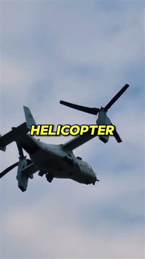 Why does the US military have a helicopter that can transform into a plane mid-flight?
