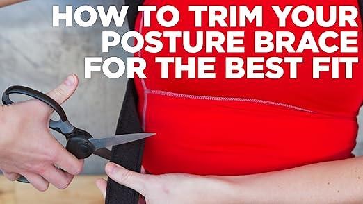 How to Put on & Trim Your Posture Brace for the Best Fit