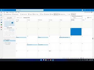 How to Share a Calendar on Outlook
