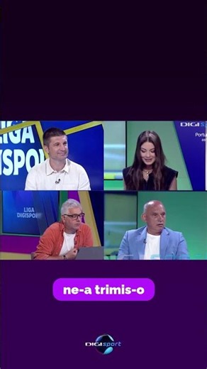 Final cu zâmbetul pe buze la Liga Digi Sport, după poezia unui telespectator.