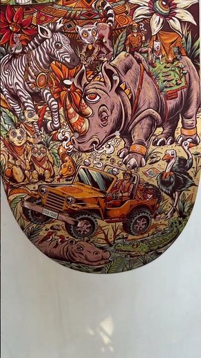 Stone Safari Stake Deck just dropped! www.stickfigurestore.com #skateboarding #art