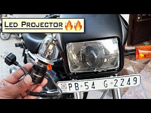 led projector headlights for splendor 🔥