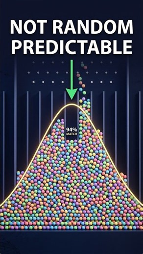 Why You Can’t Beat The Bell Curve #physics #math #science #fyp #foryou