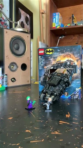 Getting the LEGO Bat Tumbler to TUMBLE... #batman #lego #shorts