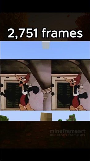 Map Art Animation “Woodpecker” (2,751 frames)