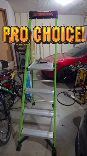 Why I Stopped Using Standard Step Ladders (MightyLite Review) #lowesfinds #shorts #ad