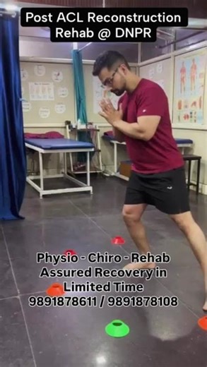 Top-Rated ACL Recovery in West Delhi | DNPR Physiotherapy 📍 #sportsrehab 📞 9891878611