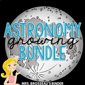 Astronomy Bundle | Space Lessons, Units, Notes for High School Astronomy Course