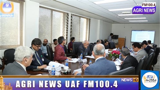 FM 100.4( News Bulletin): Prof Dr Kauser Abdullah Malik nominated as Chairperson Biotechnology Society of Pakistan | University of Agriculture Faisalabad - Official