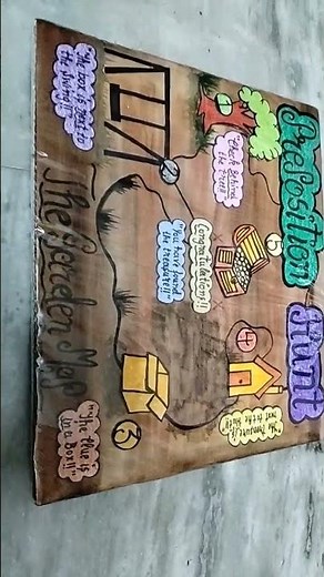 Preposition Treasure Hunt game | Project work | game | map game