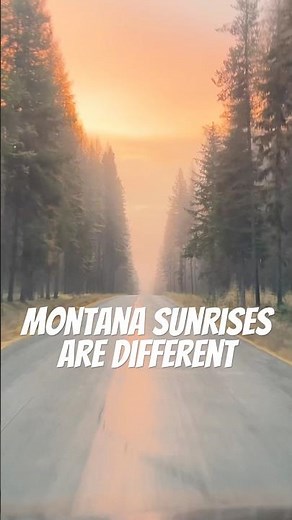 Blazing Orange Montana Autumn Sunrise Rainy Morning. This is why I don’t mind getting up at 5 am