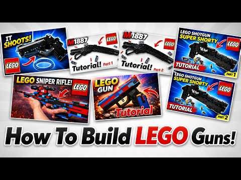 Every LEGO Gun Tutorial in One Video!