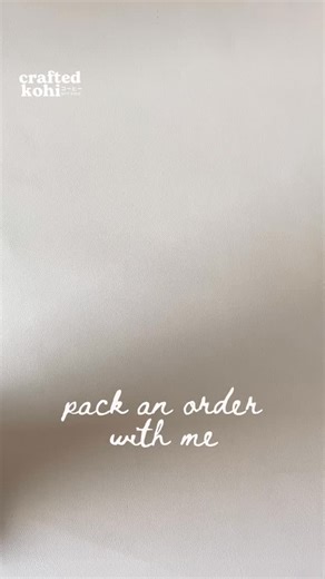 Pack an order with me! If you love the feeling of old-fashioned Christmas cards, this one’s for you. Made by hand and pressed with festive embossed details, each card is a little piece of holiday nostalgia. Message us to order. #christmascard #GreetingCards #HandmadeGreetingCard #packanorderwithme | Crafted Kōhī コーヒー