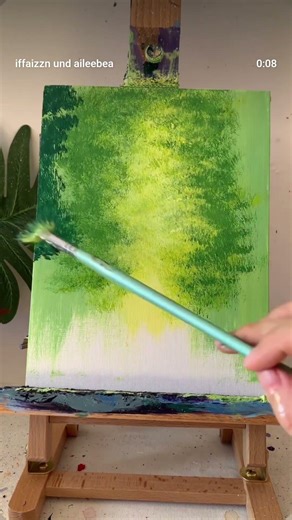 Easy landscape painting for beginners #BeginnerPainting #gouacheart #AcrylicPainting #ArtTutorial