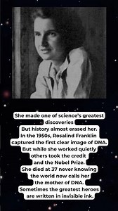 The Woman Who Discovered DNA But Never Got the Credit