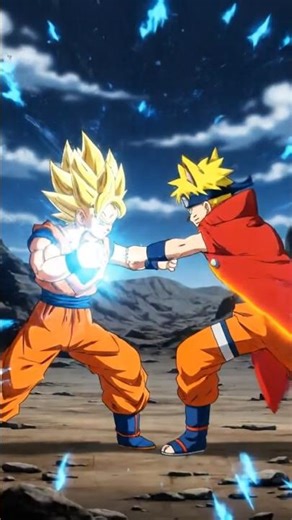 Goku vs Naruto Barren mode 📳