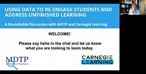 Using Data to Re-Engage Students and Address Unfinished Learning