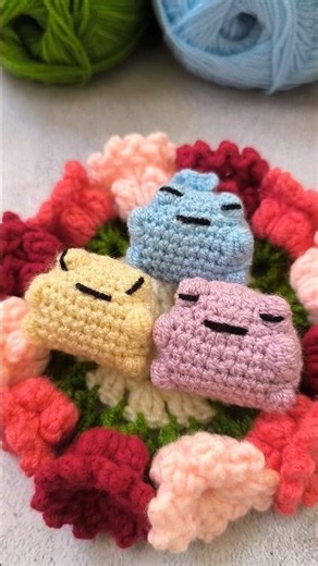 Tiny No-Sew Crochet Frog 🐸✨
