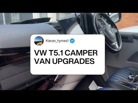 VW T5 CAMPER VAN UPGRADES - MFSW AND APPLE CAR PLAY INSTALL