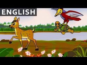Wood Pecker, Deer And Tortoise - Jataka Tales In English - Animation / Cartoon Stories For Kids