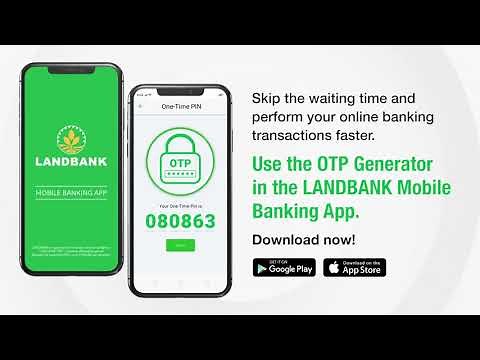 How to register your device to OTP Generator via the LANDBANK Mobile Banking App