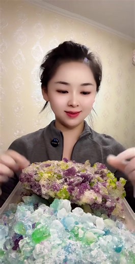 Chilling ASMR Ice Eating Experience