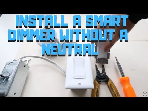 Smart Dimmer No Neutral Installation