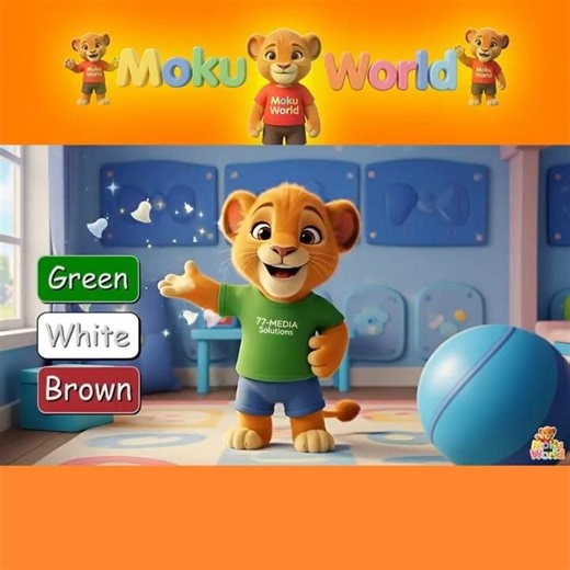 Learn Colors with Moku! 🌈 Educational Video for Kids & Toddlers