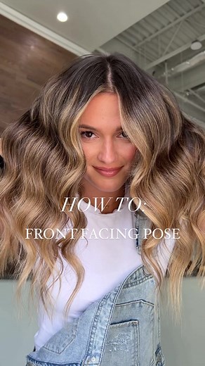 Mastering Front Facing Pose: Hair Styling Tutorial