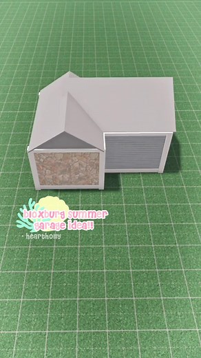 🌺~ || Bloxburg summer garage idea!! 🌴🍌 || #fyp #foryou #foryoupage #viral #tiktok #xyzbca #followme #preppy #buildhack #bloxburgupdate #pink #bloxburgbuild #heartholly #blush #summer #bloxburgbuilder #garage