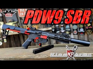 PDW9 SBR de KING ARMS ( Review🔍 & Test Shot🎯 ) | Airsoft Review en Español