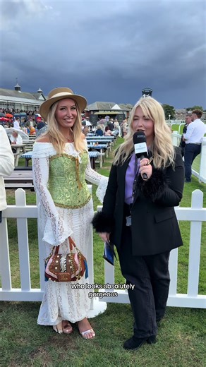Is this the best Oktoberfest outfit you’ve seen?! #lederhosen #musselburgh #horseracing